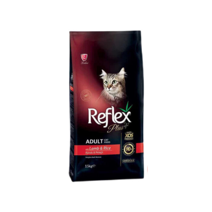 غذاي خشك Reflex plus adult(lamb&rice) 15kg - Image 1