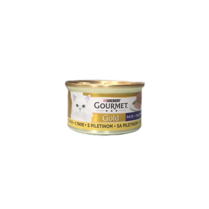كنسرو گورمه گلد پته روسي با طعم مرغ gourmet gold - Image 1