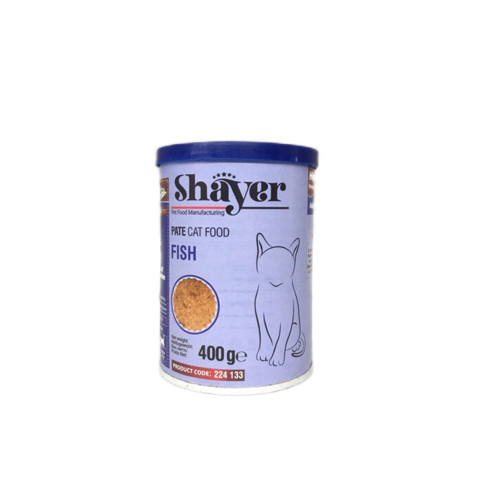 كنسرو غذاي گربه شاير پته با طعم ماهي (shayer(fish - Image 1
