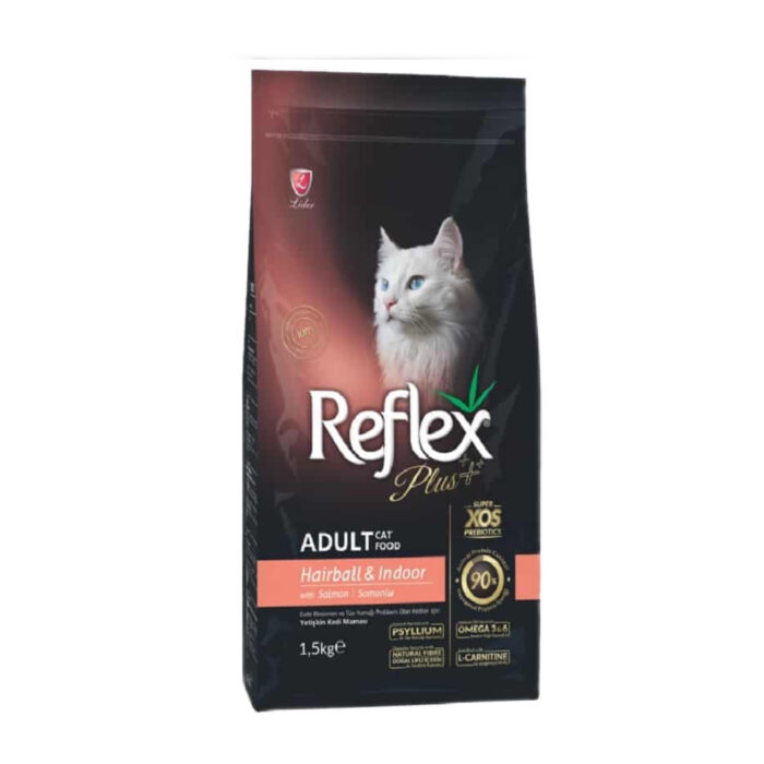 غذاي خشك Reflex plus hairball&indoor 15kg - Image 1