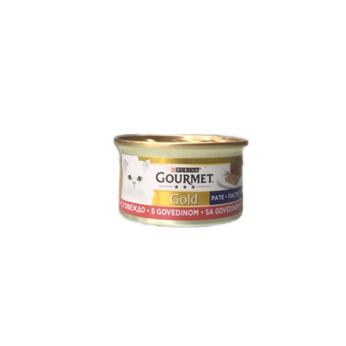 كنسرو گورمه گلد پته روسي با طعم گوشت gourmet gold - Image 1