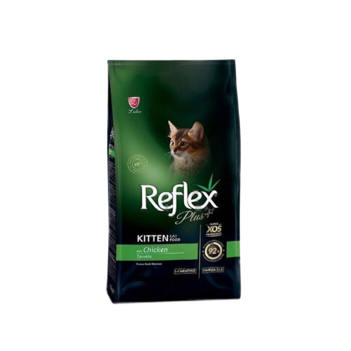 غذاي خشك Reflex plus kitten(chicken)15kg - Image 1