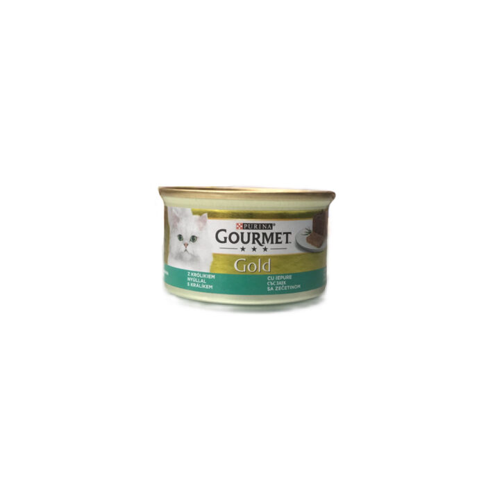 كنسرو گورمه گلد پته آلماني با طعم خرگوش gourmet gold - Image 1