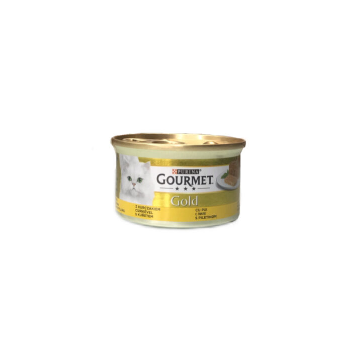 كنسرو گورمه گلد پته آلماني با طعم مرغ gourmet gold - Image 1