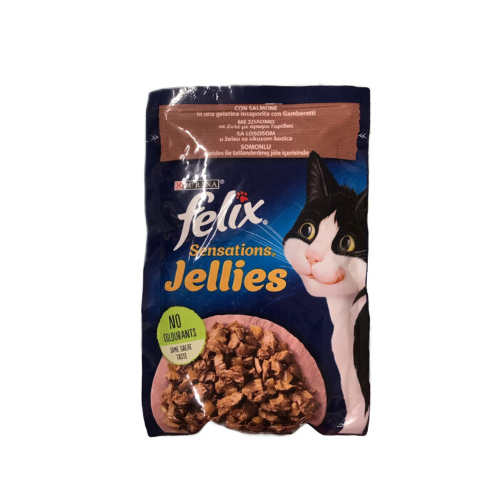 پوچ فليكس Felix sensation با طعم ماهي سالمون در ژل - Image 1
