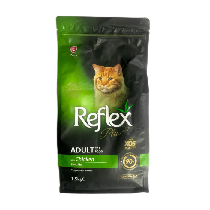 غذاي خشك Reflex plus adult(chicken)1,5kg - Image 1