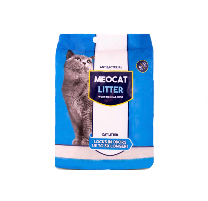 خاک گربه میوکت سوپر كلامپ ساده 10kg meocat - Image 1