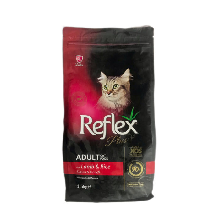 غذاي خشك Reflex plus adult (lamb&rice) 1,5 kg - Image 1