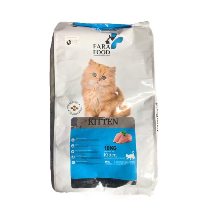 غذای خشك فرافود كيتن،farafood kitten 10kg - Image 1