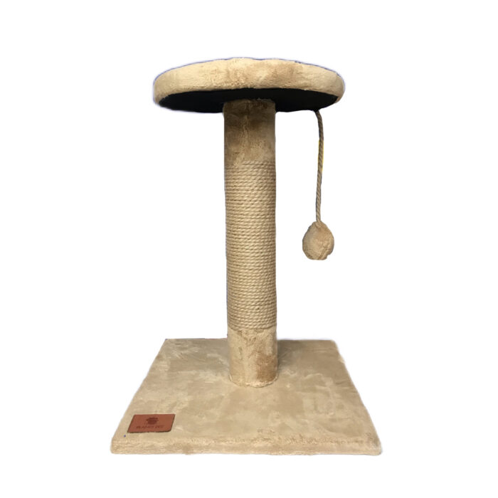 اسکرچر پایه مربعی رنگ کرم - Image 1