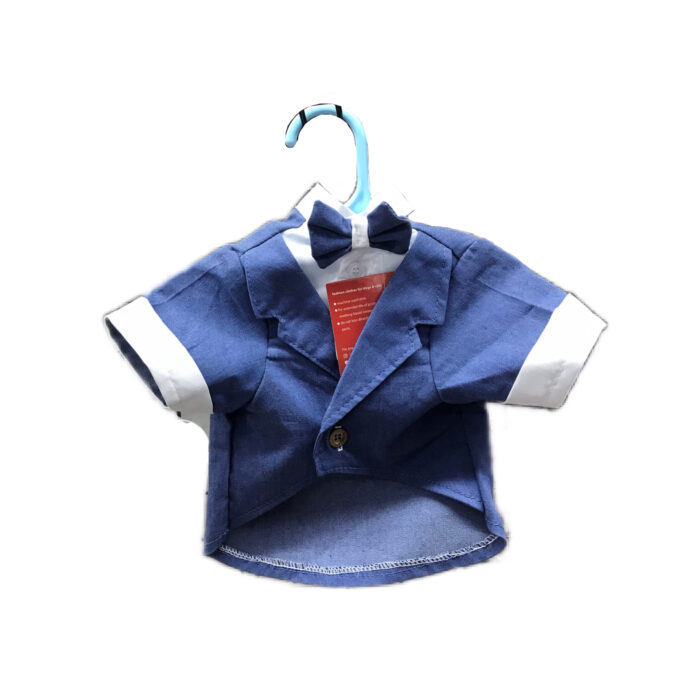پیراهن جین پاپیون دار سایز S - Image 1
