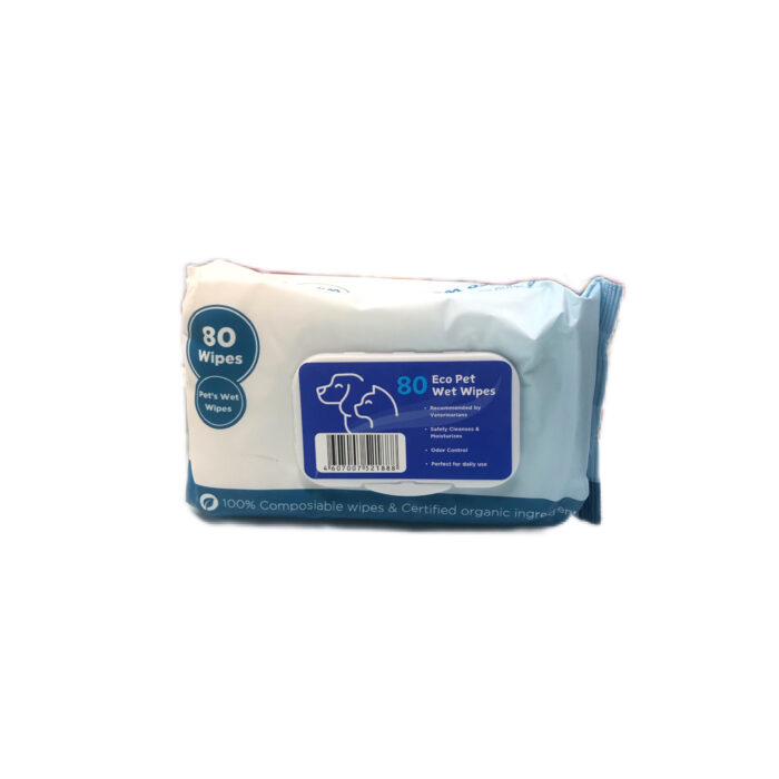 دستمال مرطوب Eco pet wet wipes - Image 1