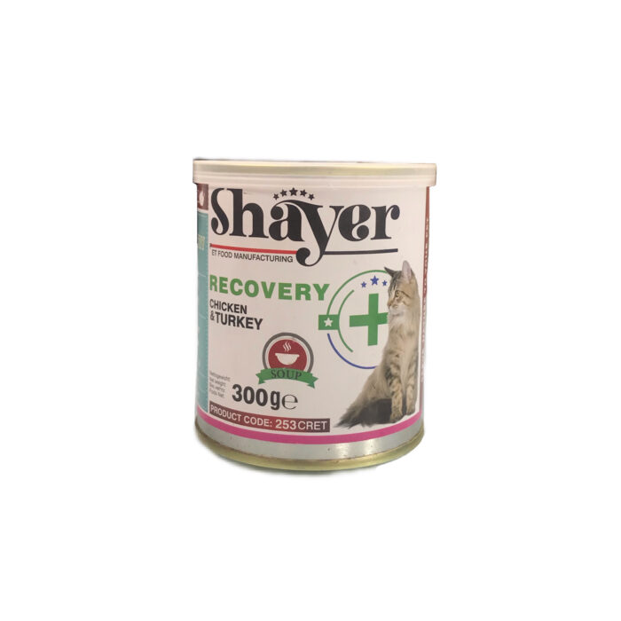 کنسرو ریکاوری شایر با طعم مرغ و بوقلمون Shayer - Image 1