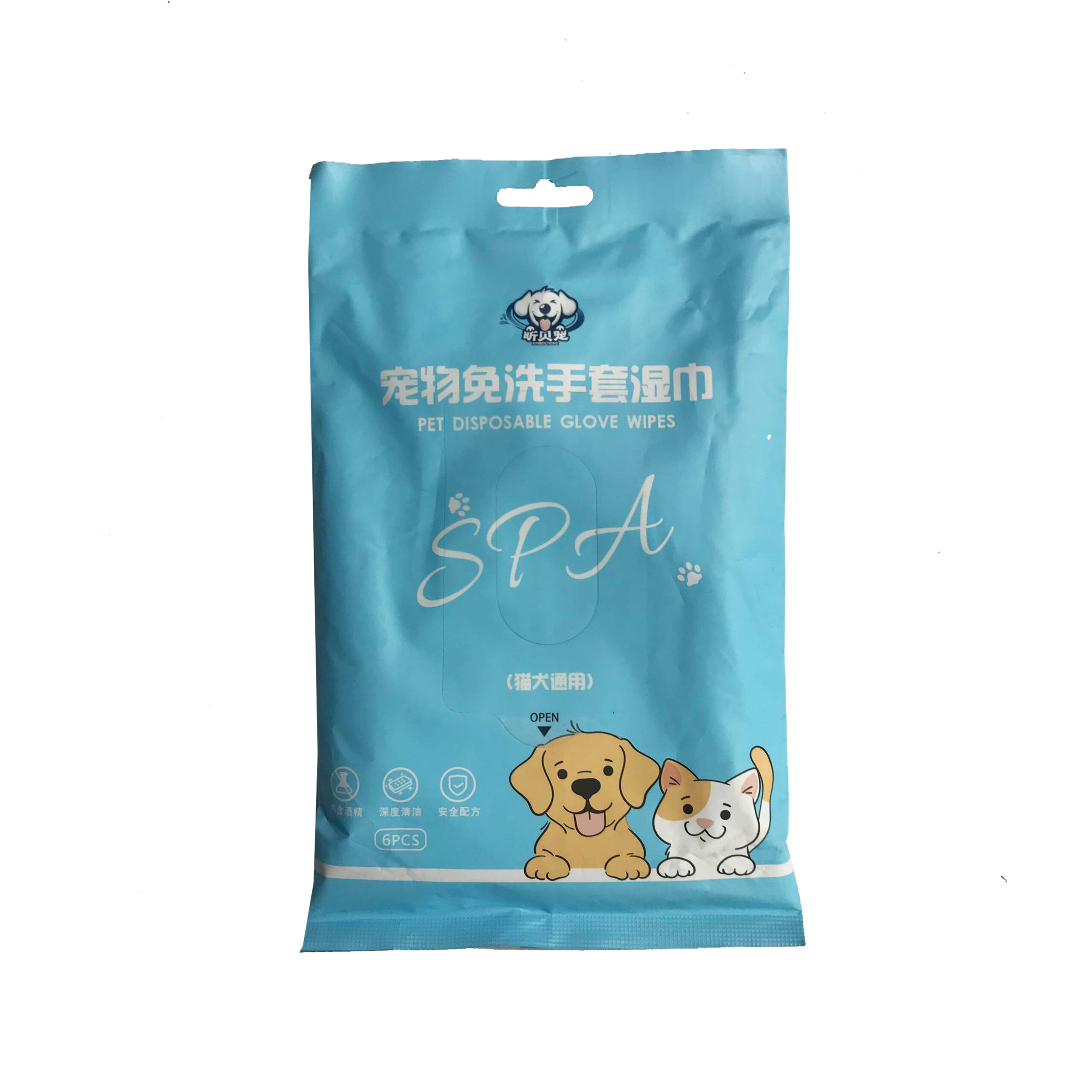 پک دستکش مرطوب پک 5عددی دستکش مرطوب - Image 1