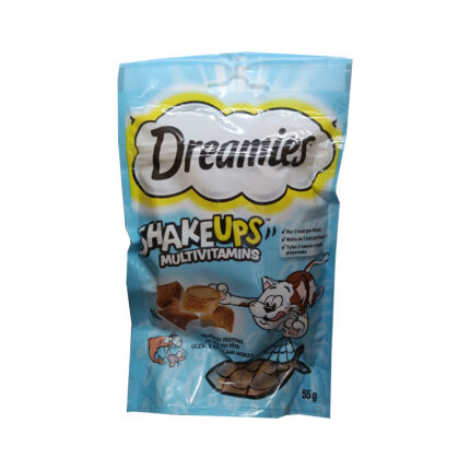 تشویقی گربه دریمیز با طعم میکس ماهی و میگو  Dreamies